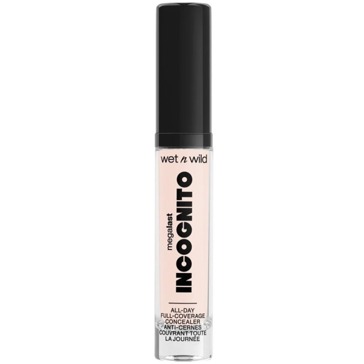 Wet n Wild MegaLast Incognito AllDay Full Coverage Concealer 5.5ml - Fair Beige ryhmässä KAUNEUS JA TERVEYS / Meikit / Meikit Kasvot / Peitevoide @ TP E-commerce Nordic AB (C92378)