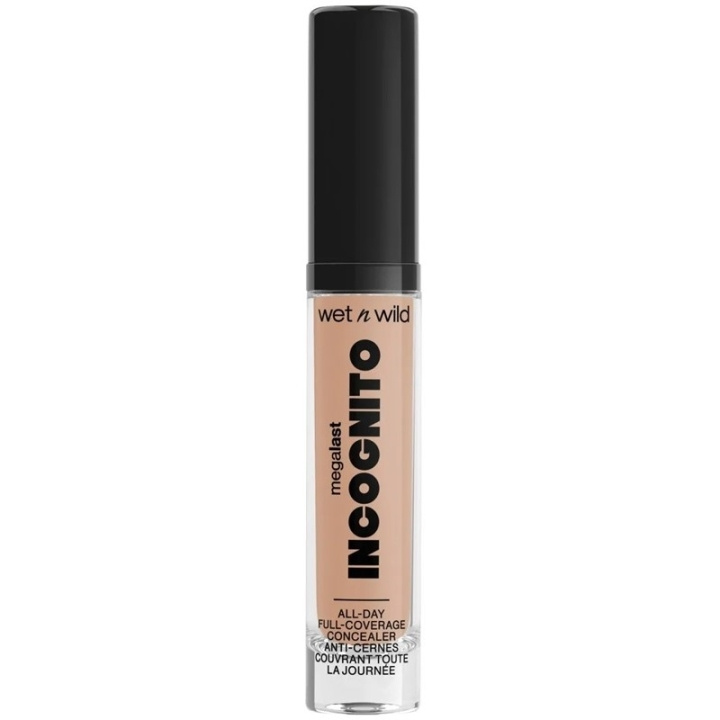 Wet n Wild MegaLast Incognito AllDay Full Coverage Concealer 5.5ml - Light Honey ryhmässä KAUNEUS JA TERVEYS / Meikit / Meikit Kasvot / Peitevoide @ TP E-commerce Nordic AB (C92379)