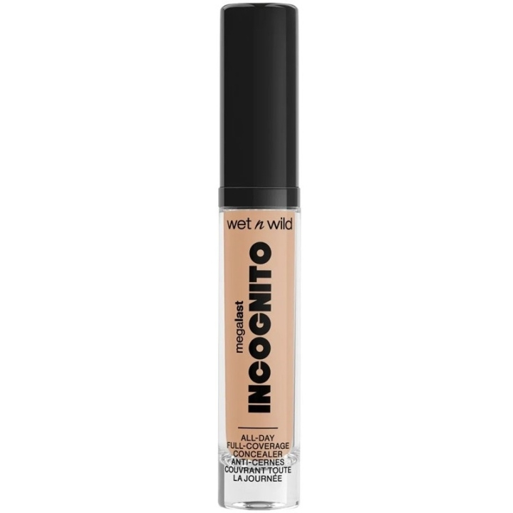 Wet n Wild MegaLast Incognito AllDay Full Coverage Concealer 5.5ml - Medium Neutral ryhmässä KAUNEUS JA TERVEYS / Meikit / Meikit Kasvot / Peitevoide @ TP E-commerce Nordic AB (C92382)