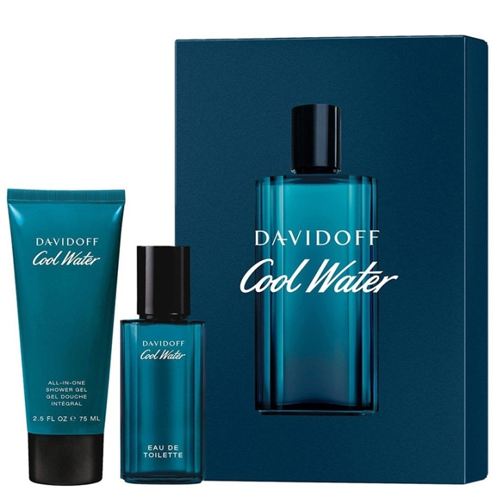 Davidoff Giftset Davidoff Cool Water for Men Edt 40ml + Shower Gel 75ml ryhmässä KAUNEUS JA TERVEYS / Lahjapakkaukset / Miesten lahjapakkaukset @ TP E-commerce Nordic AB (C92393)