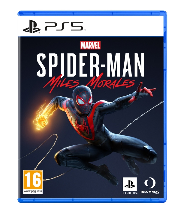 Sony Marvel Spider-man Miles Morales (Nordic) ryhmässä KODINELEKTRONIIKKA / Pelikonsolit & Tarvikkeet / Sony PlayStation 5 / Peli @ TP E-commerce Nordic AB (C92426)