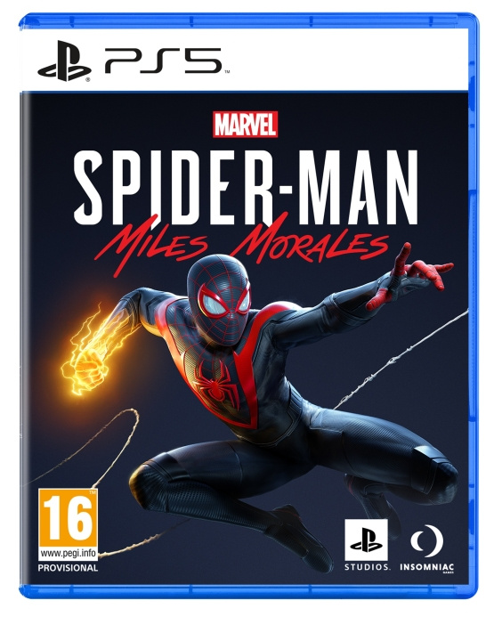 Sony Marvel Spider-man Miles Morales ryhmässä KODINELEKTRONIIKKA / Pelikonsolit & Tarvikkeet / Sony PlayStation 5 @ TP E-commerce Nordic AB (C92445)