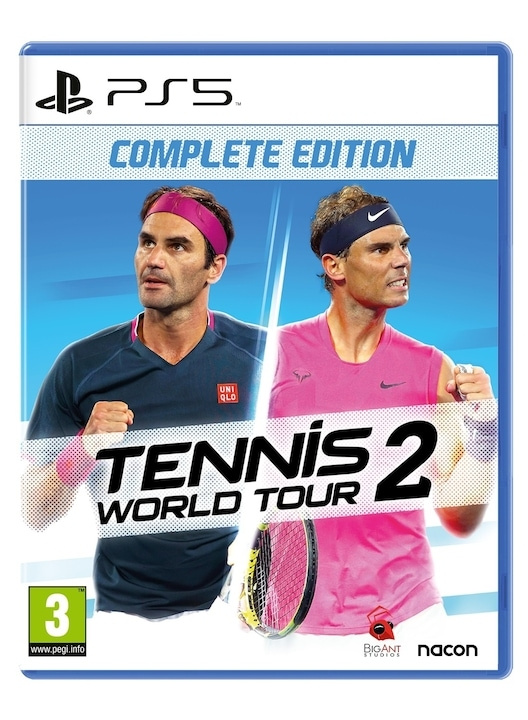 NACON Tennis World Tour 2 ryhmässä KODINELEKTRONIIKKA / Pelikonsolit & Tarvikkeet / Sony PlayStation 5 @ TP E-commerce Nordic AB (C92454)