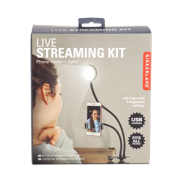 Kikkerland Live Streaming Kit (US190-EU) ryhmässä TIETOKOONET & TARVIKKEET / GAMING / Tarvikkeet pelaamiseen @ TP E-commerce Nordic AB (C92483)