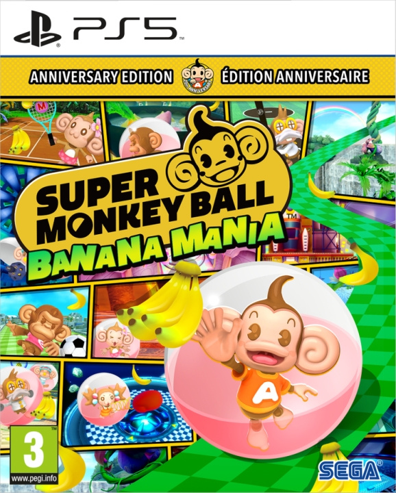 Sega Super Monkey Ball Banana Mania ryhmässä KODINELEKTRONIIKKA / Pelikonsolit & Tarvikkeet / Sony PlayStation 5 @ TP E-commerce Nordic AB (C92489)