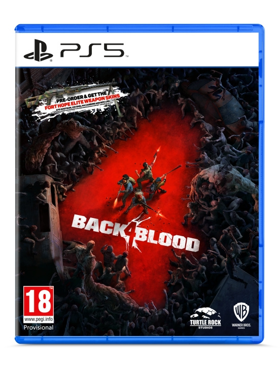 Warner Back 4 Blood ryhmässä KODINELEKTRONIIKKA / Pelikonsolit & Tarvikkeet / Sony PlayStation 5 / Peli @ TP E-commerce Nordic AB (C92542)