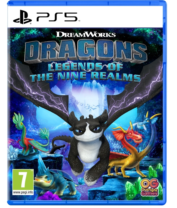 Outright Games DreamWorks Dragons: Legends of The Nine Realms ryhmässä KODINELEKTRONIIKKA / Pelikonsolit & Tarvikkeet / Sony PlayStation 5 / Peli @ TP E-commerce Nordic AB (C92577)