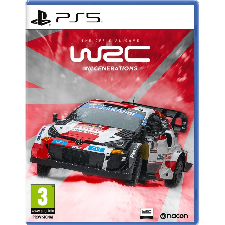 NACON WRC-sukupolvet ryhmässä KODINELEKTRONIIKKA / Pelikonsolit & Tarvikkeet / Sony PlayStation 5 @ TP E-commerce Nordic AB (C92586)