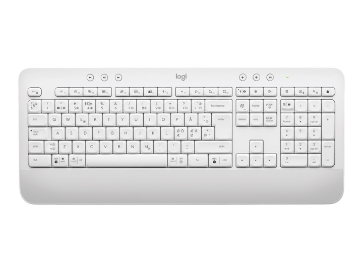 Logitech Signature K650 näppäimistö ( Nordic ) - Pois päältä valkoinen ryhmässä TIETOKOONET & TARVIKKEET / Hiiret & Näppäimistöt / Näppäimistöt / Langattomat @ TP E-commerce Nordic AB (C92599)