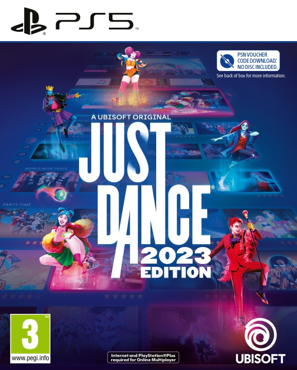 Ubisoft Just Dance 2023 Edition (koodi laatikossa) ryhmässä KODINELEKTRONIIKKA / Pelikonsolit & Tarvikkeet / Sony PlayStation 5 @ TP E-commerce Nordic AB (C92610)