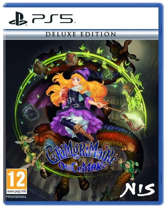 NIS America GrimGrimoire OnceMore (Deluxe Edition) ryhmässä KODINELEKTRONIIKKA / Pelikonsolit & Tarvikkeet / Sony PlayStation 5 / Peli @ TP E-commerce Nordic AB (C92619)