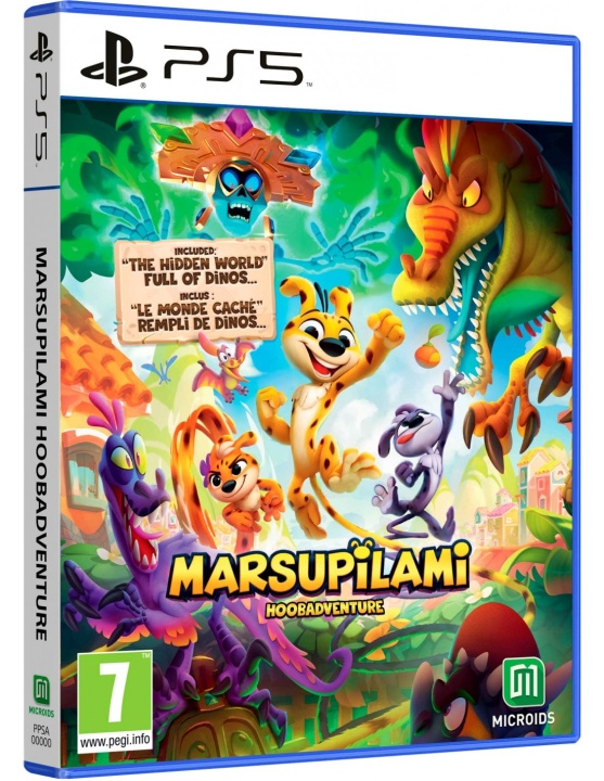 Microids Marsupilami: Hoobadventure ryhmässä KODINELEKTRONIIKKA / Pelikonsolit & Tarvikkeet / Sony PlayStation 5 @ TP E-commerce Nordic AB (C92650)