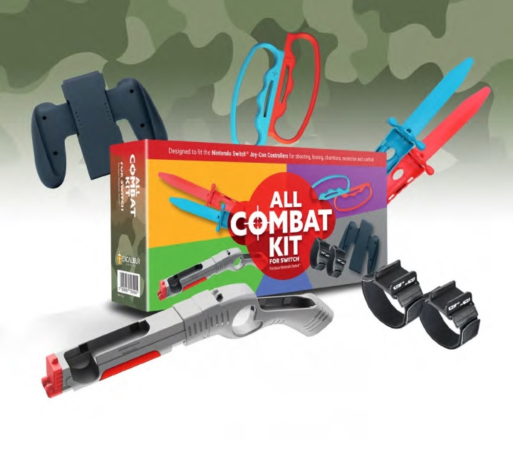 Maxx Tech All Combat Kit for Switch ryhmässä KODINELEKTRONIIKKA / Pelikonsolit & Tarvikkeet / Nintendo Switch / Tarvikkeet @ TP E-commerce Nordic AB (C92674)