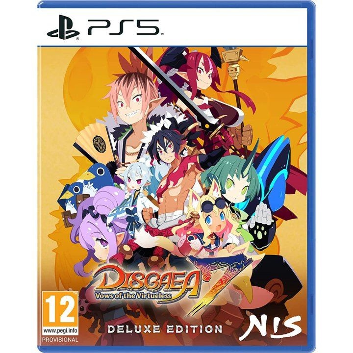 NIS America Disgaea 7: Vows of the Virtueless (Deluxe Edition) ryhmässä KODINELEKTRONIIKKA / Pelikonsolit & Tarvikkeet / Sony PlayStation 5 @ TP E-commerce Nordic AB (C92703)