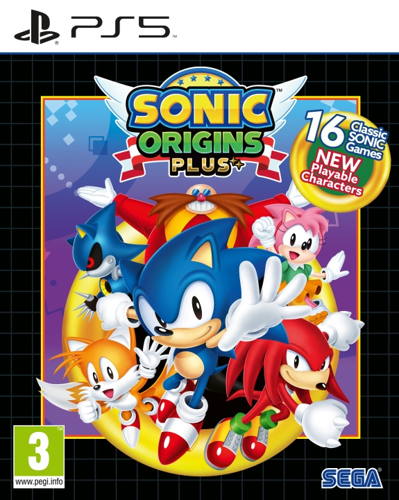 Sega Sonic Origins Plus (Day One Edition) ryhmässä KODINELEKTRONIIKKA / Pelikonsolit & Tarvikkeet / Sony PlayStation 5 @ TP E-commerce Nordic AB (C92788)