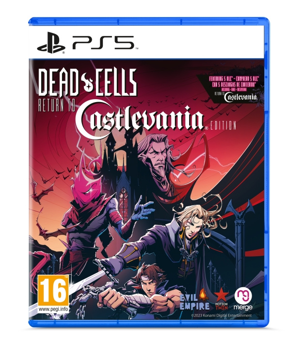 Mergegames Dead Cells - Return to Castlevania Edition ryhmässä KODINELEKTRONIIKKA / Pelikonsolit & Tarvikkeet / Sony PlayStation 5 @ TP E-commerce Nordic AB (C92901)