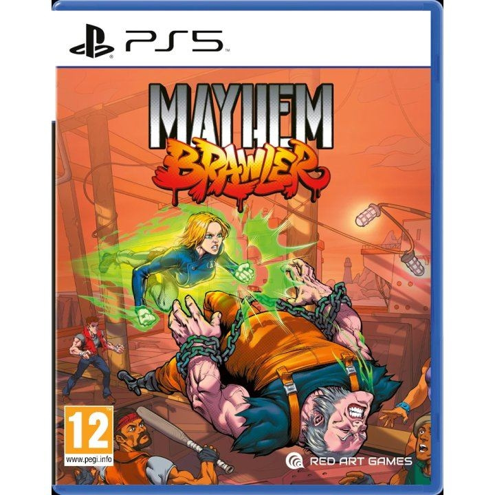 Red Art Games Mayhem Brawler ryhmässä KODINELEKTRONIIKKA / Pelikonsolit & Tarvikkeet / Sony PlayStation 5 / Peli @ TP E-commerce Nordic AB (C92902)