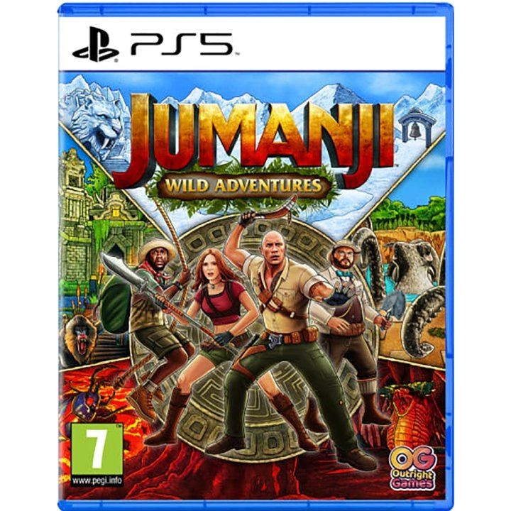 Outright Games Jumanji: Wild Adventures ryhmässä KODINELEKTRONIIKKA / Pelikonsolit & Tarvikkeet / Sony PlayStation 5 / Peli @ TP E-commerce Nordic AB (C92906)