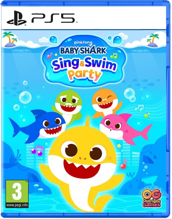 Outright Games Baby Shark: Hai: Sing & Swim Party ryhmässä KODINELEKTRONIIKKA / Pelikonsolit & Tarvikkeet / Sony PlayStation 5 @ TP E-commerce Nordic AB (C92918)