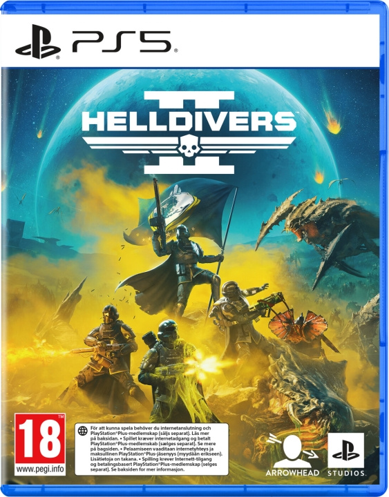 Sony Helldivers II (Nordic) ryhmässä KODINELEKTRONIIKKA / Pelikonsolit & Tarvikkeet / Sony PlayStation 5 / Peli @ TP E-commerce Nordic AB (C92972)