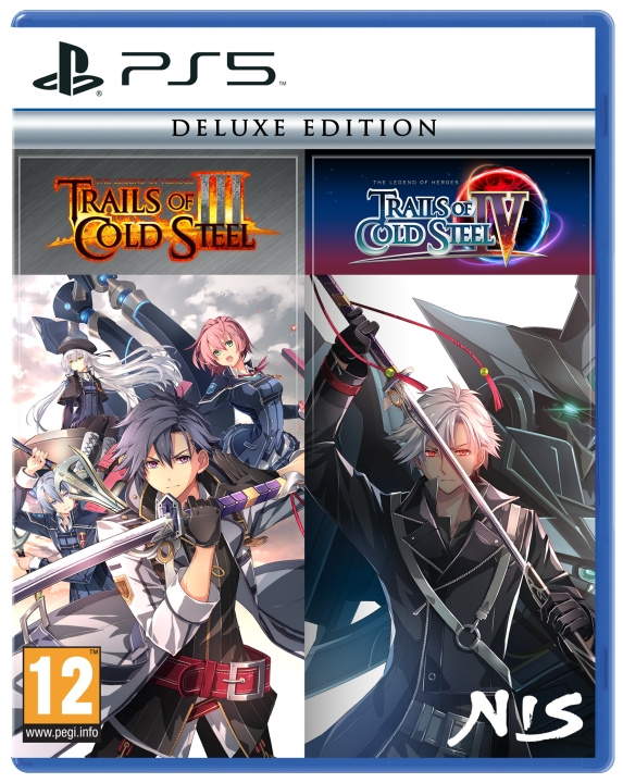 NIS America The Legend of Heroes: Trails of Cold Steel III / The Legend of Heroes: Trails of Cold Steel IV (Deluxe Edition) ryhmässä KODINELEKTRONIIKKA / Pelikonsolit & Tarvikkeet / Sony PlayStation 5 / Peli @ TP E-commerce Nordic AB (C93025)