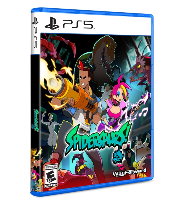 Limited Run Spidersaurs (Limited Run Games) (Import) ryhmässä KODINELEKTRONIIKKA / Pelikonsolit & Tarvikkeet / Sony PlayStation 5 / Peli @ TP E-commerce Nordic AB (C93040)