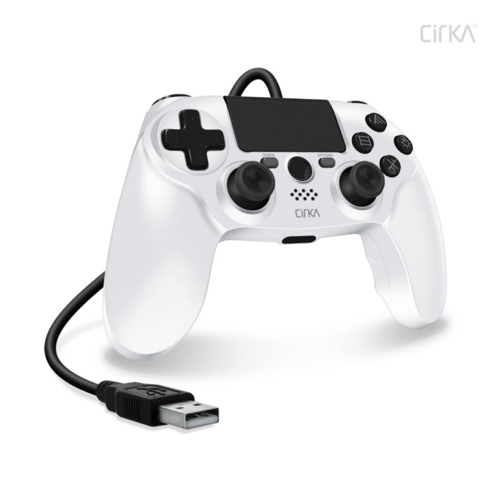 Hyperkin Nuforce langallinen ohjain PS4/ PC/ Mac (valkoinen) ryhmässä KODINELEKTRONIIKKA / Pelikonsolit & Tarvikkeet / Sony PlayStation 4 @ TP E-commerce Nordic AB (C93090)