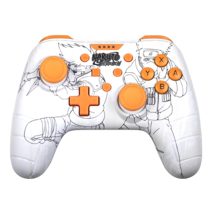 Konix Naruto langallinen Switch/Pc Gamepad valkoinen ryhmässä KODINELEKTRONIIKKA / Pelikonsolit & Tarvikkeet / Nintendo Switch / Tarvikkeet @ TP E-commerce Nordic AB (C93107)