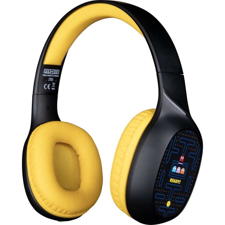 Konix Casque Bluetooth-kuulokkeet - Pacman ryhmässä TIETOKOONET & TARVIKKEET / Tietokonetarvikkeet / Kuulokkeet @ TP E-commerce Nordic AB (C93116)