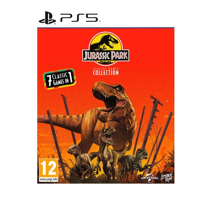 Limited Run Jurassic Park: Classic Games Collection ryhmässä KODINELEKTRONIIKKA / Pelikonsolit & Tarvikkeet / Sony PlayStation 5 / Peli @ TP E-commerce Nordic AB (C93124)