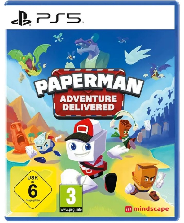 Mindscape Paperman: Adventure Delivered (DE/Multi in Game) ryhmässä KODINELEKTRONIIKKA / Pelikonsolit & Tarvikkeet / Sony PlayStation 5 / Peli @ TP E-commerce Nordic AB (C93147)