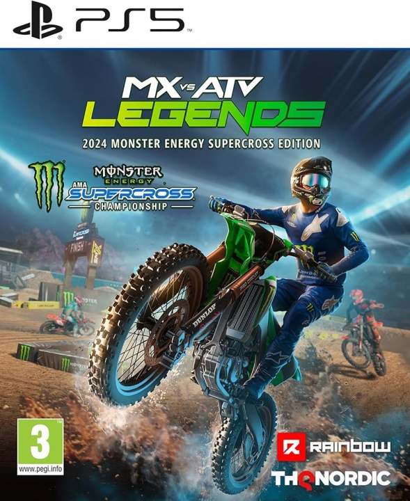 THQ MX vs ATV Legends - 2024 (Monster Energy Supercross Edition) ryhmässä KODINELEKTRONIIKKA / Pelikonsolit & Tarvikkeet / Sony PlayStation 5 @ TP E-commerce Nordic AB (C93157)