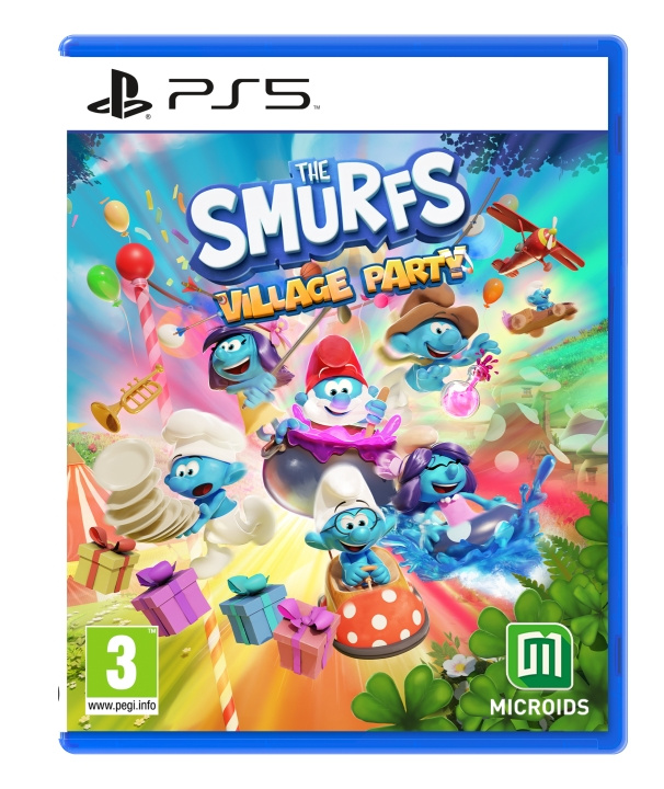 Microids The Smurfs: Village Party ryhmässä KODINELEKTRONIIKKA / Pelikonsolit & Tarvikkeet / Sony PlayStation 5 / Peli @ TP E-commerce Nordic AB (C93165)