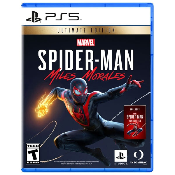 Sony Marvel Spider-man Miles Morales (Ultimate Edition) (Import) ryhmässä KODINELEKTRONIIKKA / Pelikonsolit & Tarvikkeet / Sony PlayStation 5 / Peli @ TP E-commerce Nordic AB (C93171)