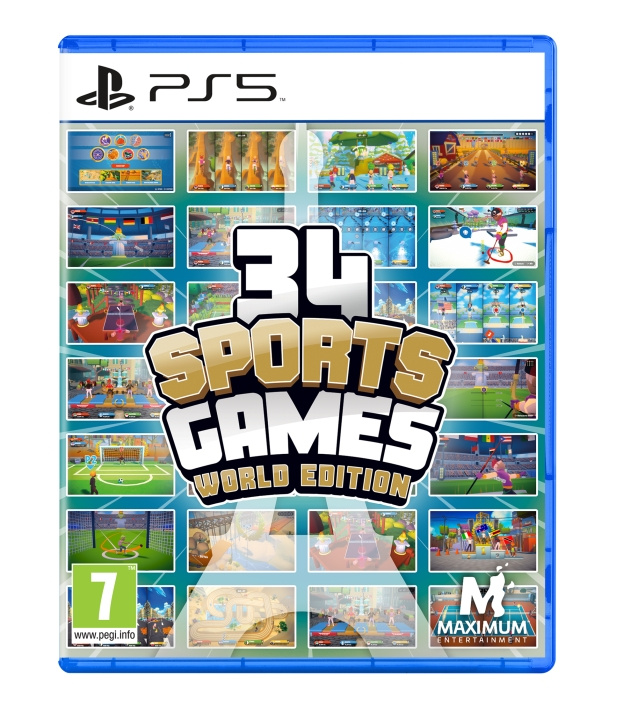 Maximum Games 34 Sports Games – World Edition ryhmässä KODINELEKTRONIIKKA / Pelikonsolit & Tarvikkeet / Sony PlayStation 5 @ TP E-commerce Nordic AB (C93182)