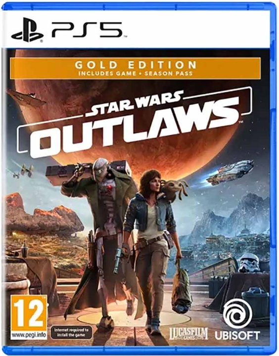 Ubisoft Star Wars Outlaws (Gold Edition) ryhmässä KODINELEKTRONIIKKA / Pelikonsolit & Tarvikkeet / Sony PlayStation 5 @ TP E-commerce Nordic AB (C93184)