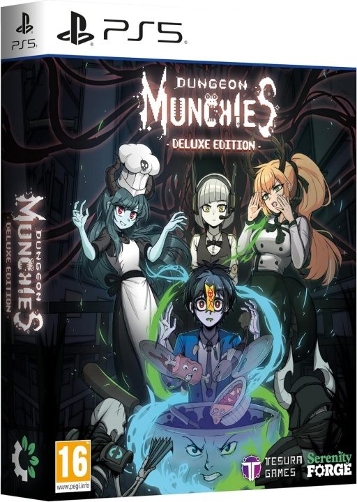 Tesura Games Dungeon Munchies (Deluxe Edition) ryhmässä KODINELEKTRONIIKKA / Pelikonsolit & Tarvikkeet / Sony PlayStation 5 / Peli @ TP E-commerce Nordic AB (C93190)