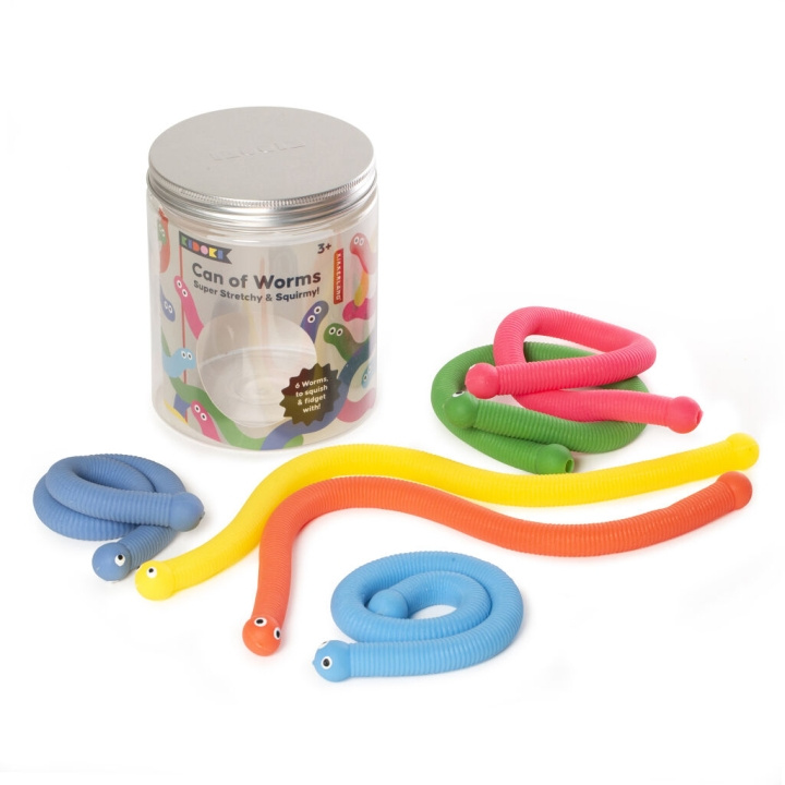 Kikkerland Can Of Worms ryhmässä LELUT, TUOTTEET LAPSILLE JA VAUVOILLE / Leikkikalut, Askartelu &Pelit / Fidget Spinners @ TP E-commerce Nordic AB (C93220)