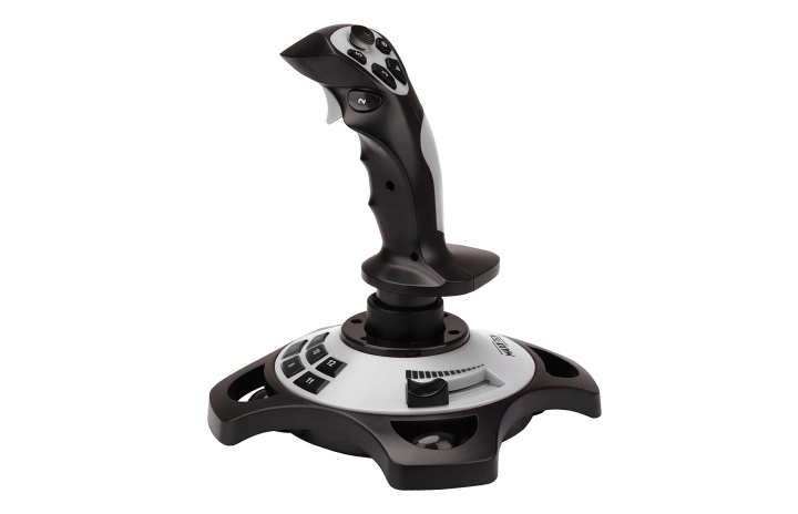 Maxx Tech Pro USB Joystick PC:lle ryhmässä TIETOKOONET & TARVIKKEET / GAMING / Tarvikkeet pelaamiseen @ TP E-commerce Nordic AB (C93276)