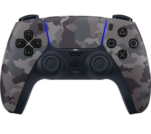 Sony Playstation 5 Dualsense -ohjain harmaa Camo ryhmässä KODINELEKTRONIIKKA / Pelikonsolit & Tarvikkeet / Sony PlayStation 5 @ TP E-commerce Nordic AB (C93277)