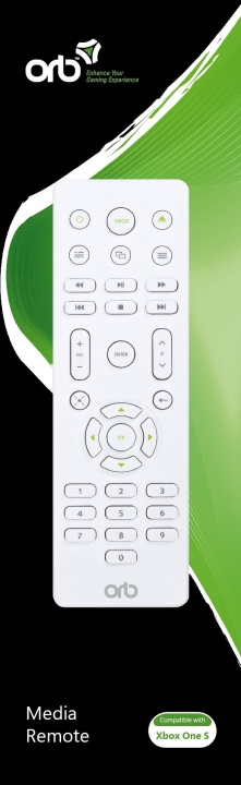 ORB Media Remote - Xboxone S:lle ryhmässä KODINELEKTRONIIKKA / Pelikonsolit & Tarvikkeet / Xbox One @ TP E-commerce Nordic AB (C93285)