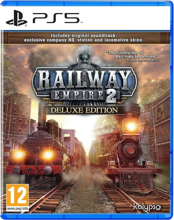 Kalypso Railway Empire 2 (Deluxe Edition) ryhmässä KODINELEKTRONIIKKA / Pelikonsolit & Tarvikkeet / Sony PlayStation 5 @ TP E-commerce Nordic AB (C93301)