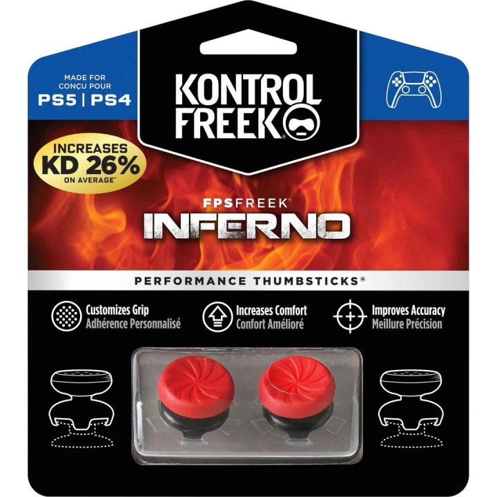 KontrolFreek FPS Freek Inferno - PS5/PS4 (4 piikkiä) ryhmässä KODINELEKTRONIIKKA / Pelikonsolit & Tarvikkeet / Sony PlayStation 5 @ TP E-commerce Nordic AB (C93307)