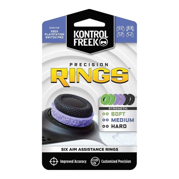 KontrolFreek Precision Rings Mixed 6-pack ryhmässä TIETOKOONET & TARVIKKEET / GAMING / Tarvikkeet pelaamiseen @ TP E-commerce Nordic AB (C93309)