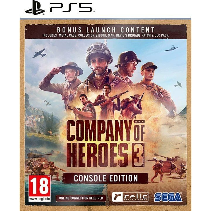 Sega Company of Heroes 3 (Launch Edition) ryhmässä KODINELEKTRONIIKKA / Pelikonsolit & Tarvikkeet / Sony PlayStation 5 @ TP E-commerce Nordic AB (C93367)