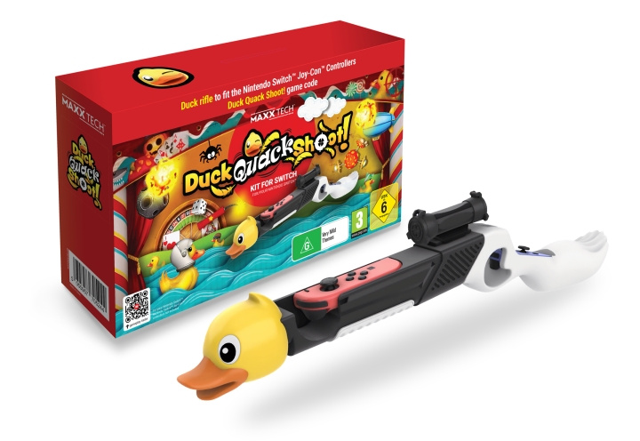 Maxx Tech Duck, Quack, Shoot! ryhmässä KODINELEKTRONIIKKA / Pelikonsolit & Tarvikkeet / Nintendo Switch / Tarvikkeet @ TP E-commerce Nordic AB (C93419)