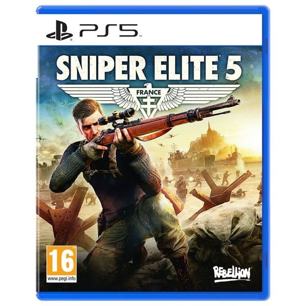 Rebellion Sniper Elite 5 ryhmässä KODINELEKTRONIIKKA / Pelikonsolit & Tarvikkeet / Sony PlayStation 5 / Peli @ TP E-commerce Nordic AB (C93432)