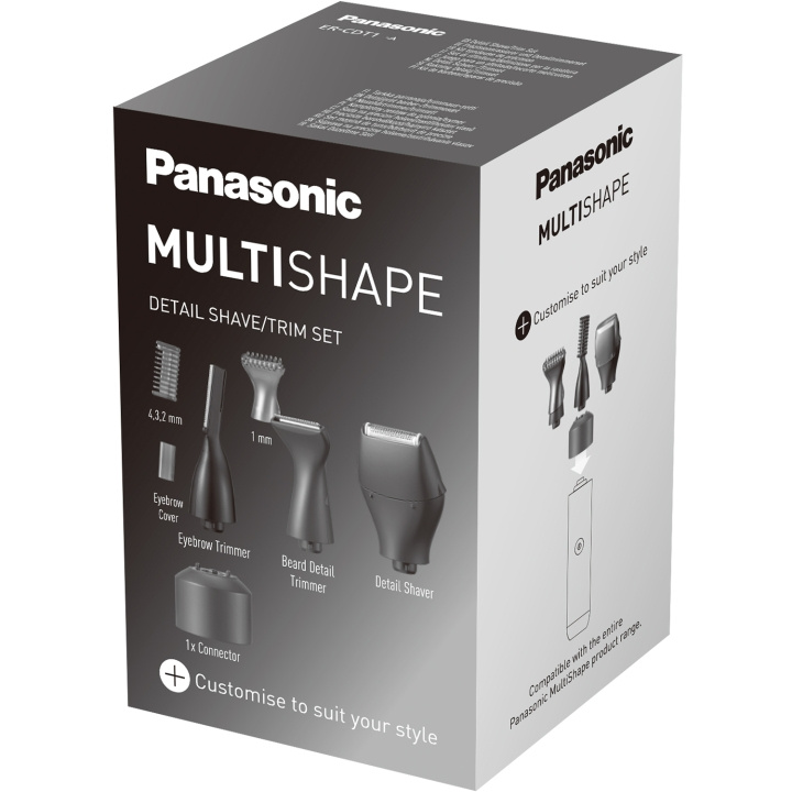 Panasonic Multishape acc Dtrim ER-CDT1 ryhmässä KAUNEUS JA TERVEYS / Hiukset &Stailaus / Sheivaus ja trimmaus / Nenätrimmerit @ TP E-commerce Nordic AB (C93465)