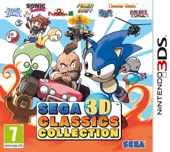 Sega 3D Classics Collection (3DS) ryhmässä KODINELEKTRONIIKKA / Pelikonsolit & Tarvikkeet / Nintendo 3DS @ TP E-commerce Nordic AB (C93544)