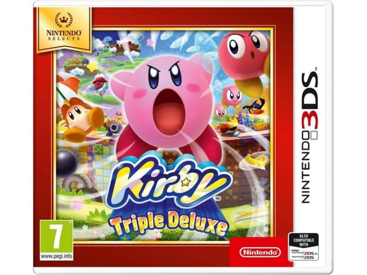 Nintendo Kirby Triple Deluxe (3DS) ryhmässä KODINELEKTRONIIKKA / Pelikonsolit & Tarvikkeet / Nintendo 3DS @ TP E-commerce Nordic AB (C93561)